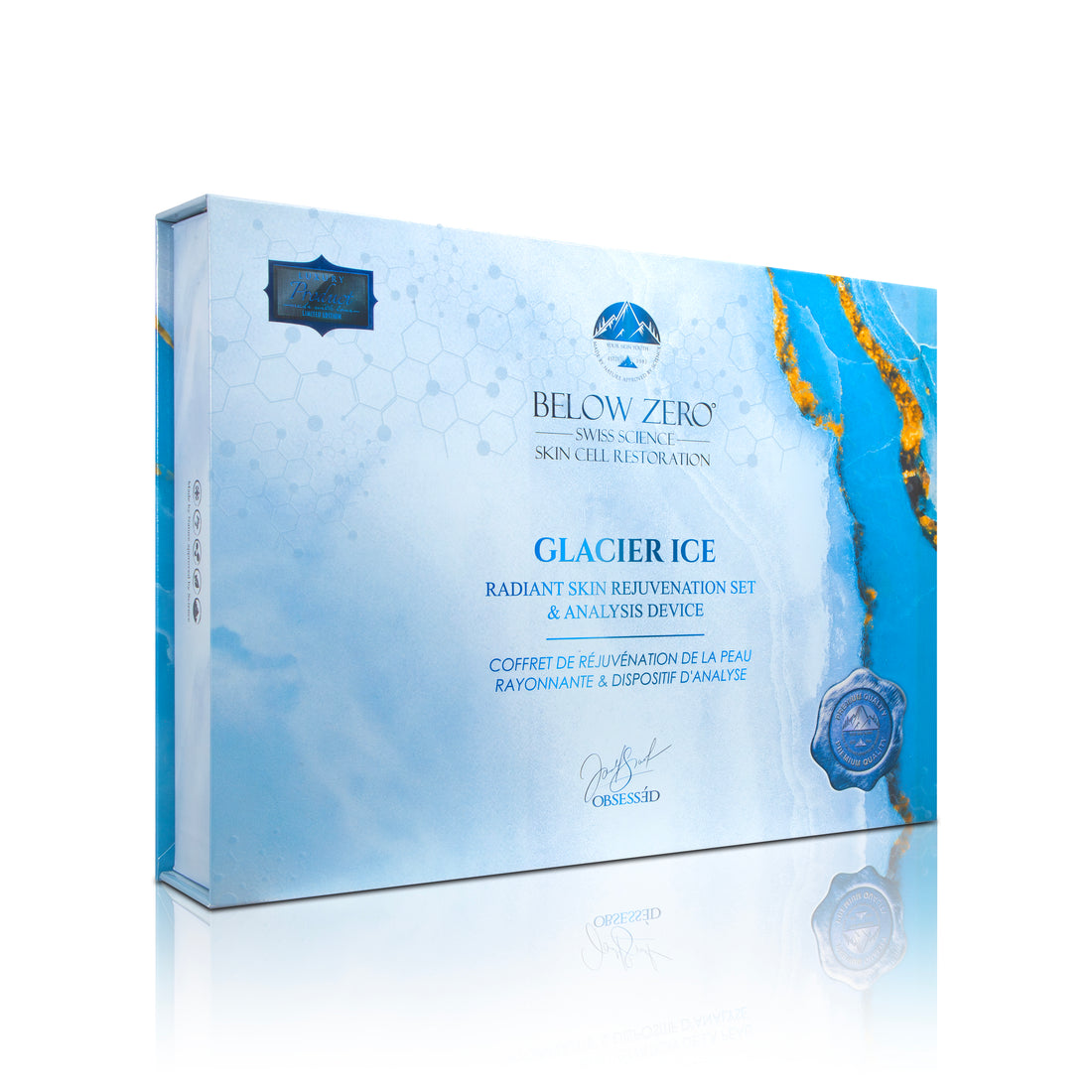 Below Zero Glacier Ice Radiant Skin Rejuvenation Set & Analysis Device